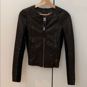 MACKAGE lamb leather jacket, black XXS